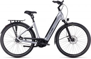 CUBE Supreme Hybrid SLX 625 polarsilver´n´black - S