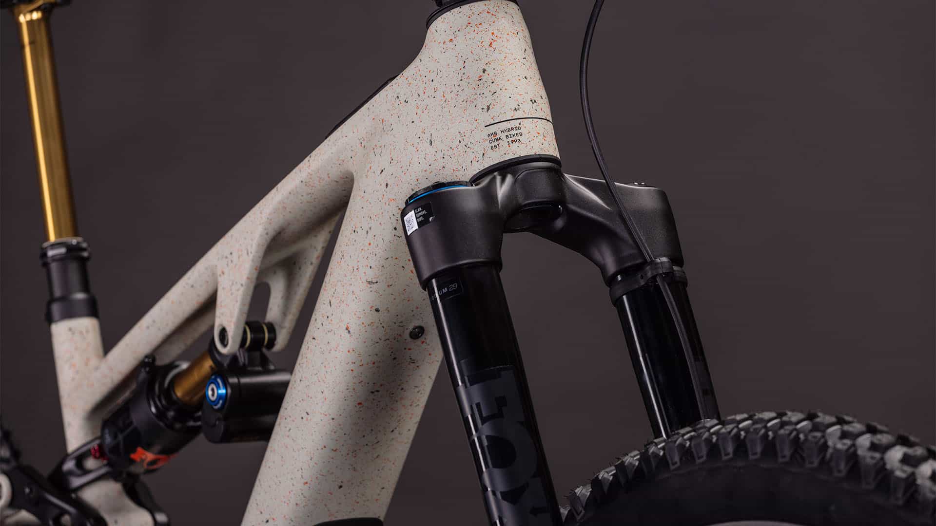 Cube AMS Hybrid 177 C:62 SUPER TM 600X reedbeigegrit´n´orange