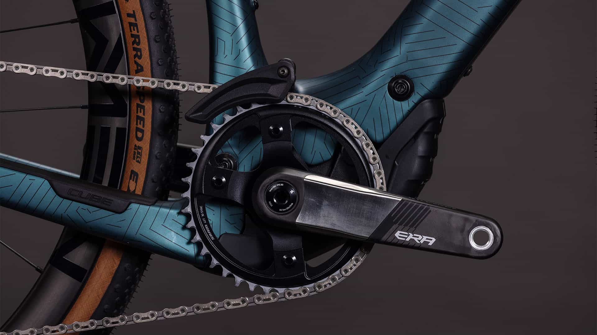 Cube Nuroad Hybrid C:62 SLT 400X royalgreen´n´crisscross