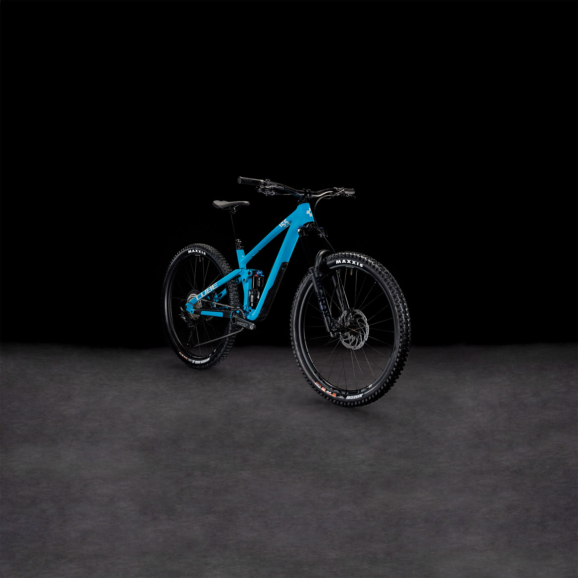 Cube Stereo ONE55 C:62 SLX 29 bondiblue´n´grey